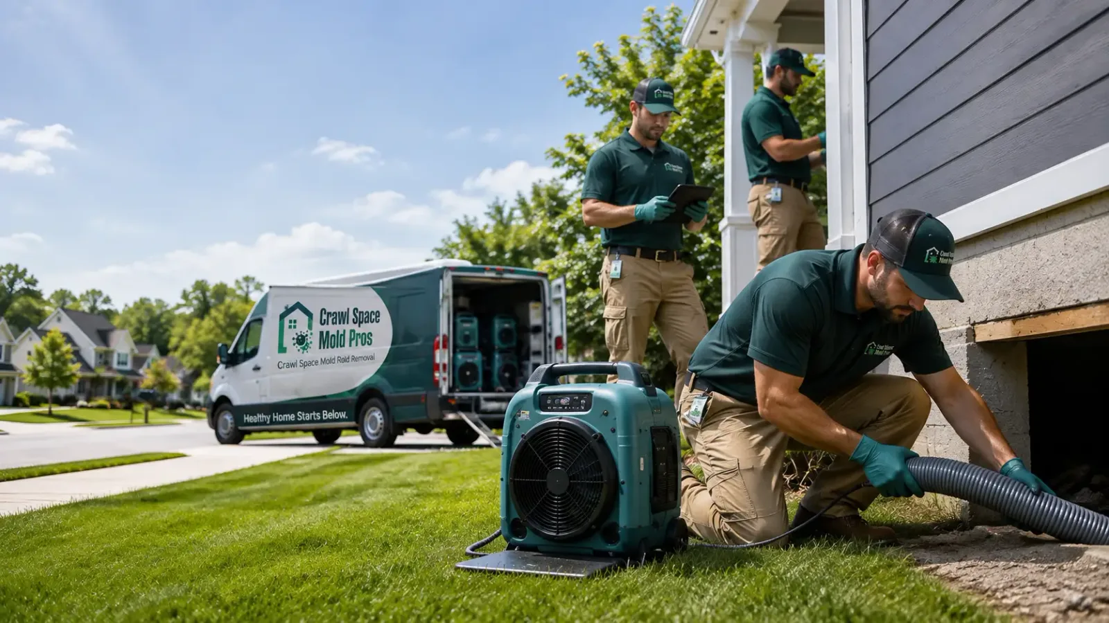 Crawl Space Mold Removal in Avon, MN